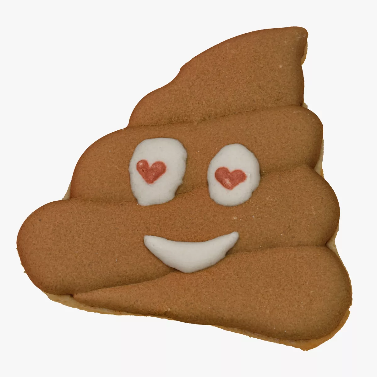 Poop Emoji Cookie 01 RAW Scan 3D model
