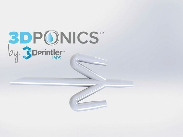 Conduit - 3Dponics Free 3D print model_2