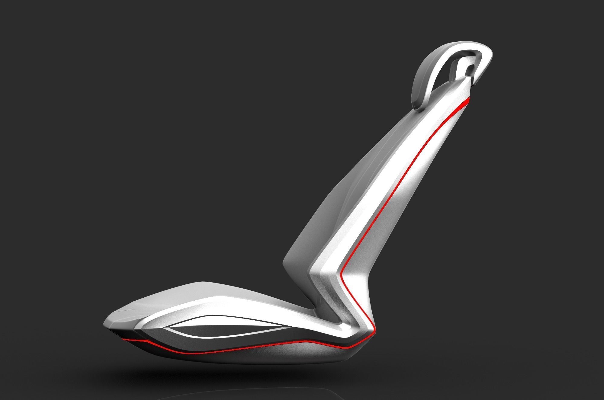 seat car  3D model_1