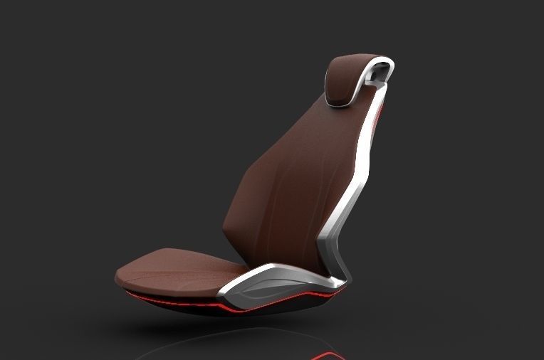 seat car  3D model_3