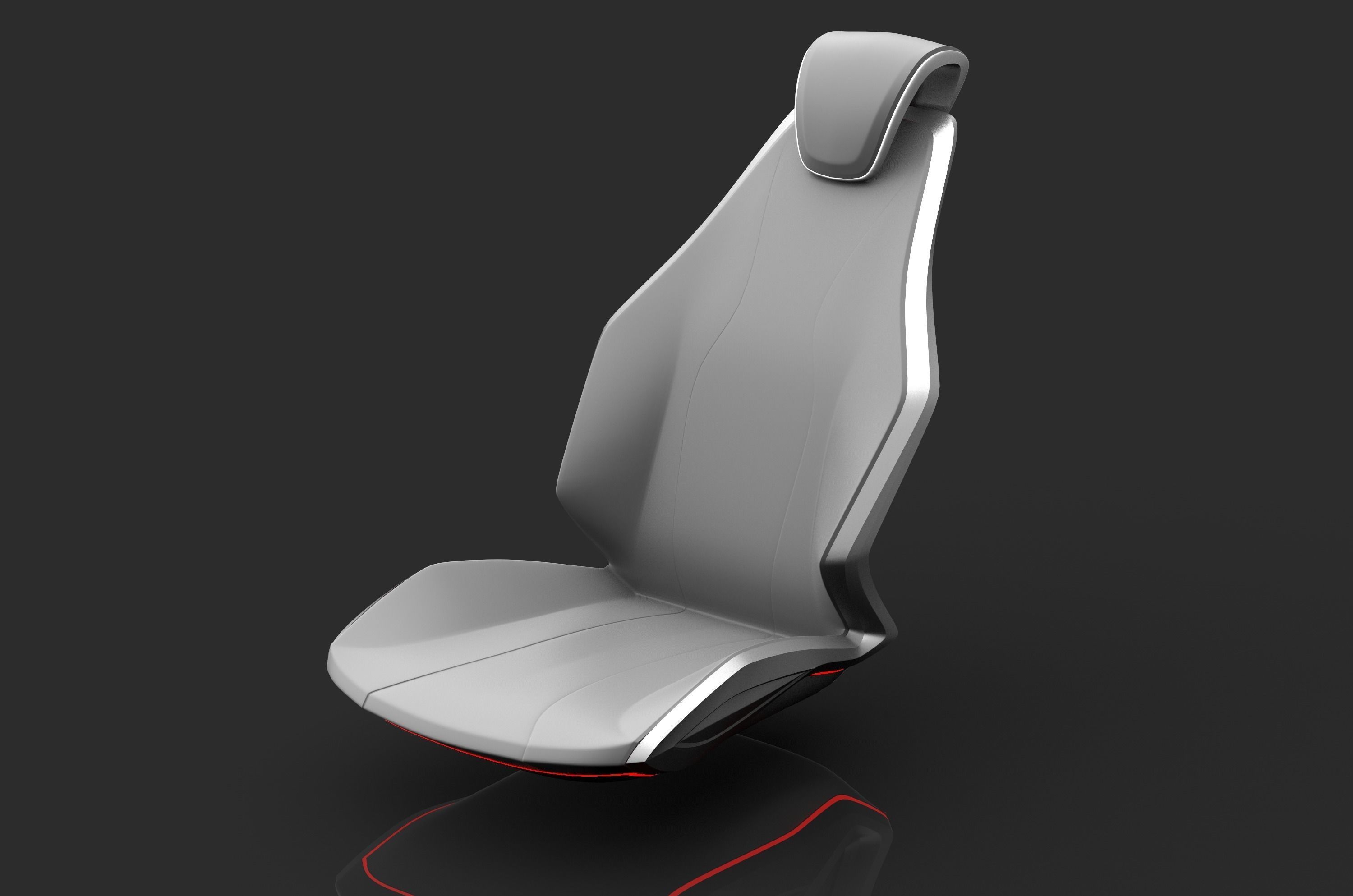 seat car  3D model_0