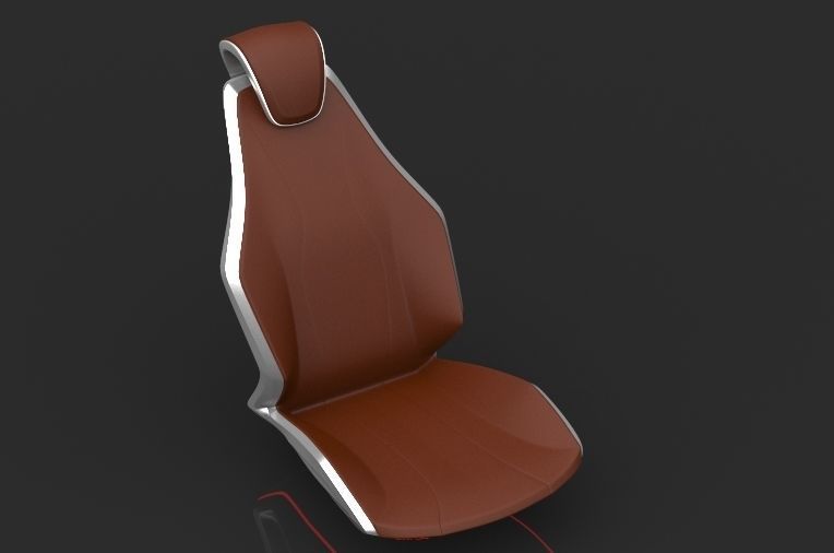 seat car  3D model_5