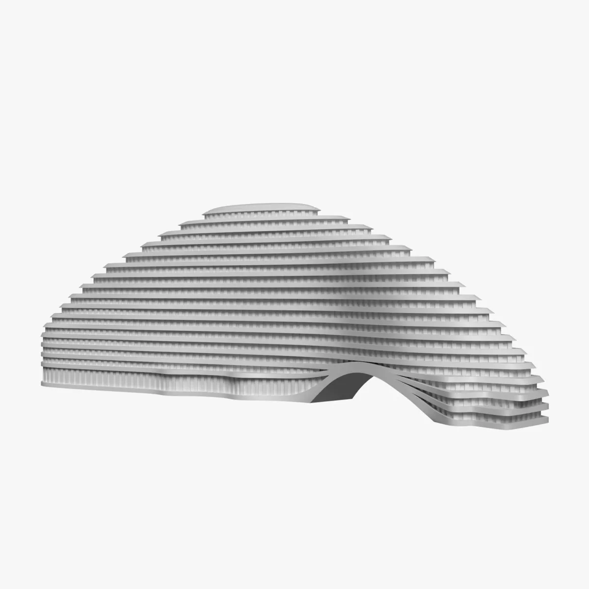 Marsa Al Arab 3D print model