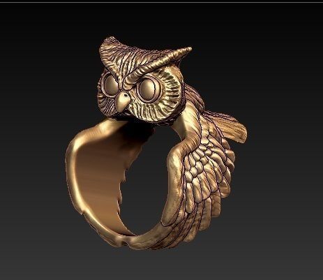 OWL ring 3D print model