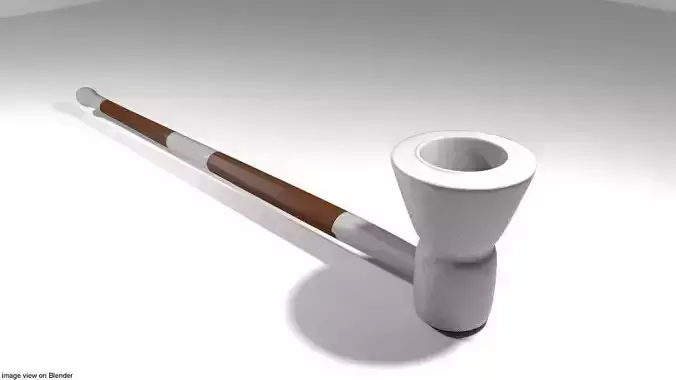 Smoking Pipe - Oval