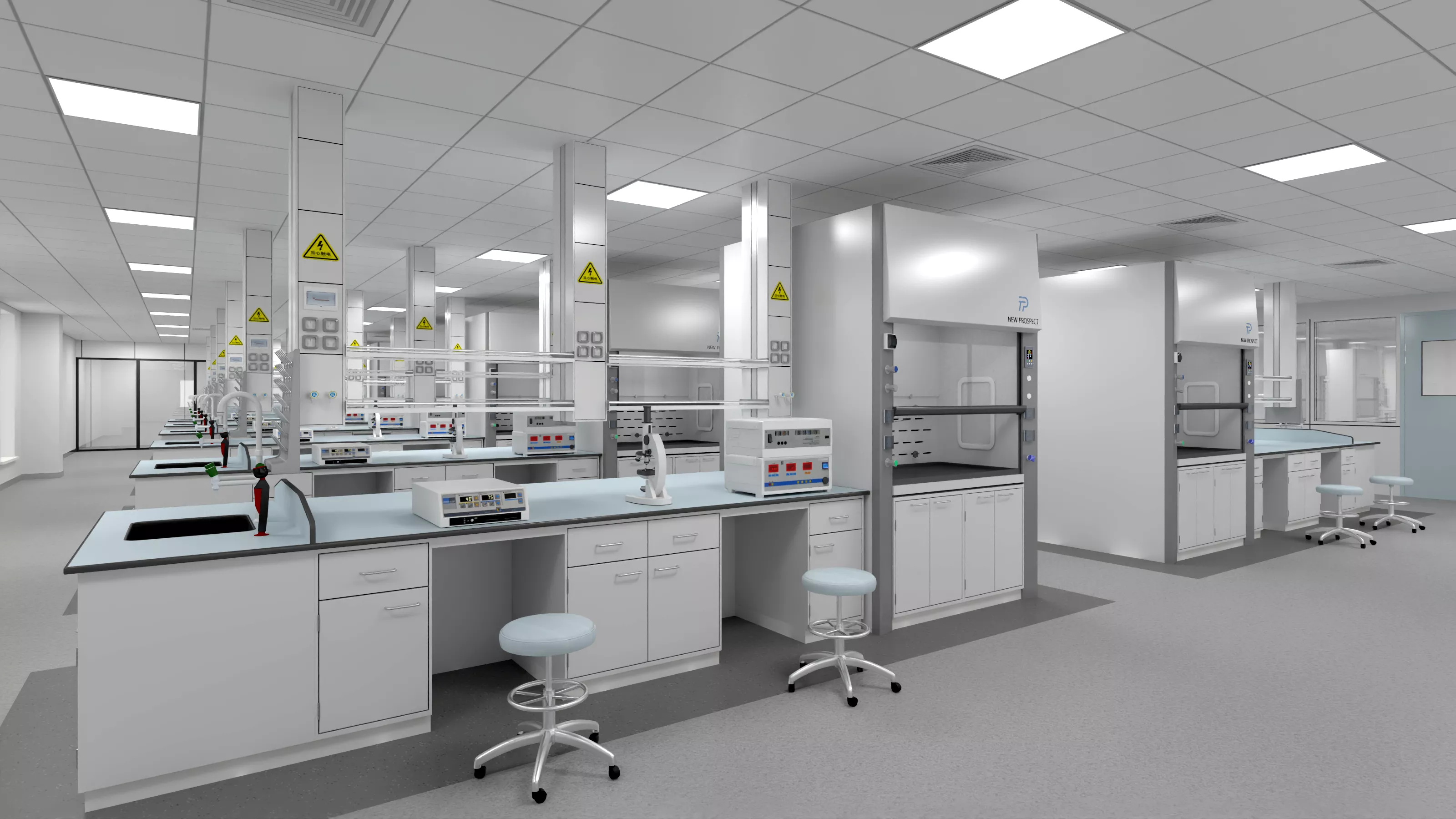 Science Laboratory 3D model
