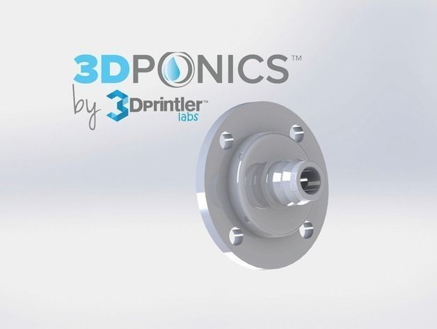 Drip Nozzle 3of4 - 4 Holes Free 3D print model_2