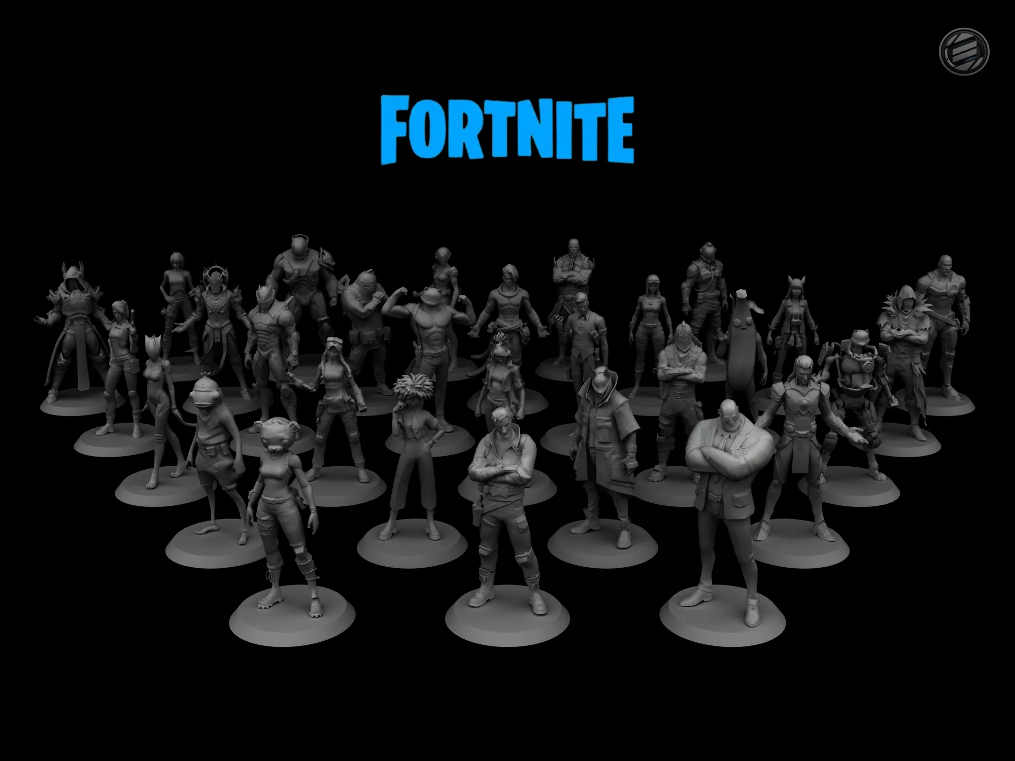 Miniatures - Fortnite 3D print model