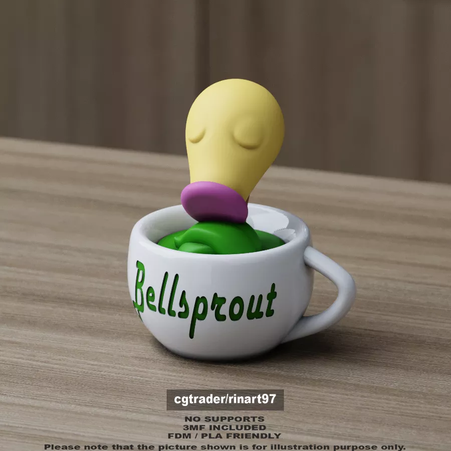Bellsprout chill cup 3D print model