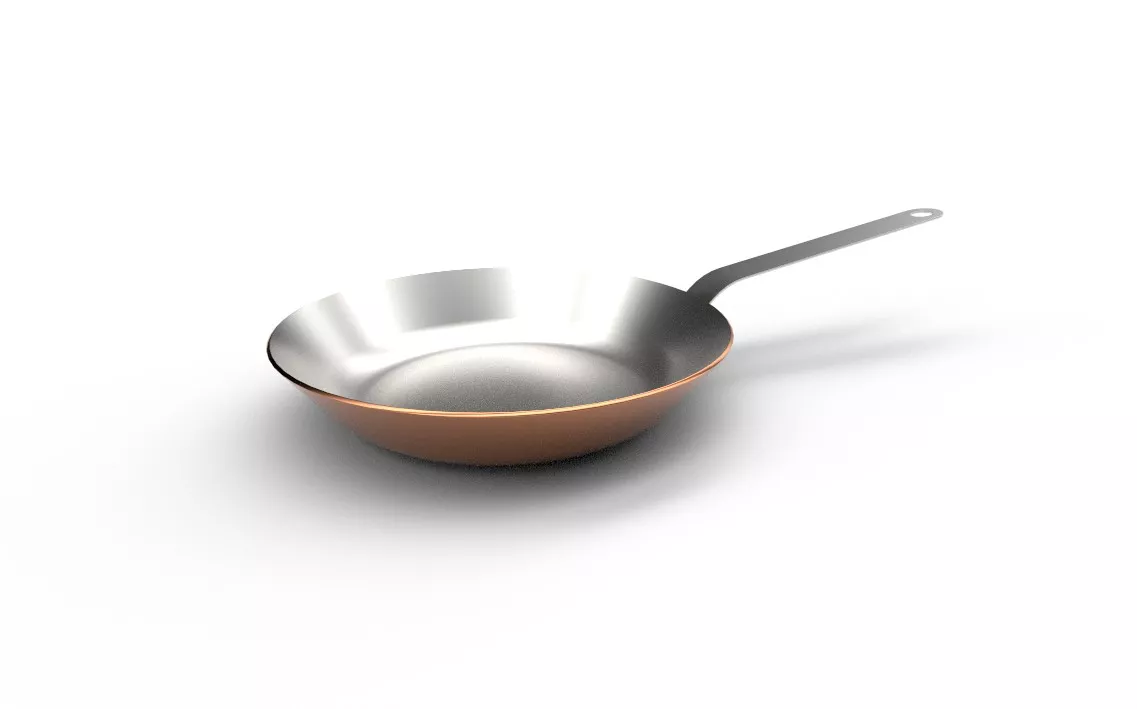 Cooper Chef Pan M01 Low-poly 3D model