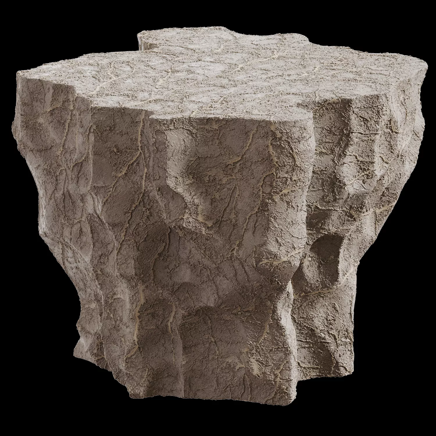 Minimalistic Stone Table 3D model