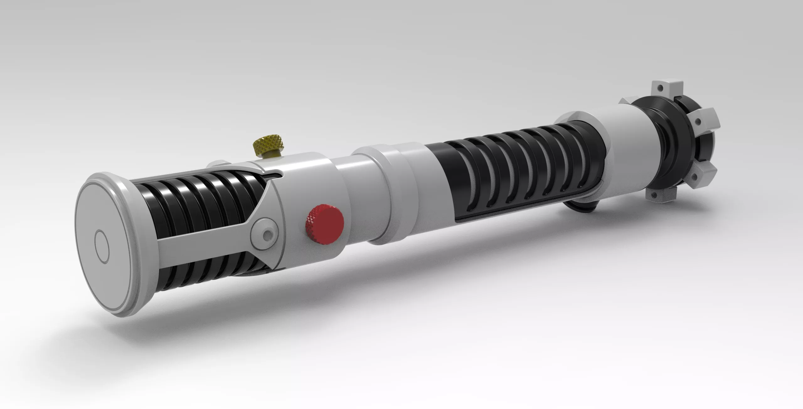 Lightsaber Obi Wan Kenobi The Phantom Menace 3D print model