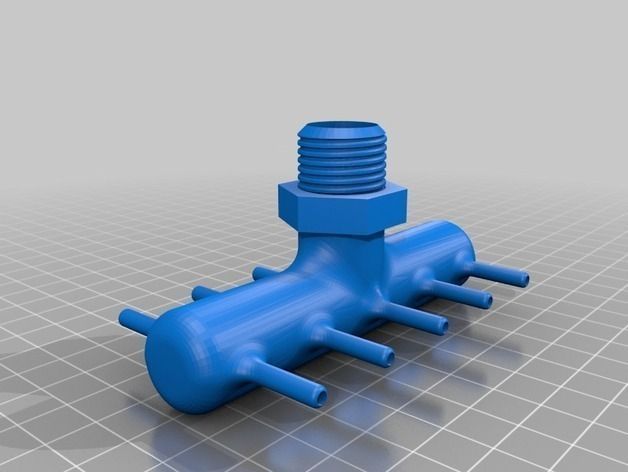 Pump Connector Free 3D print model_3
