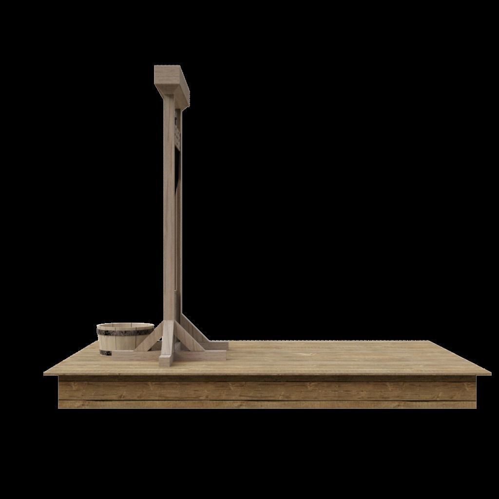 Guillotine - 3D model_3