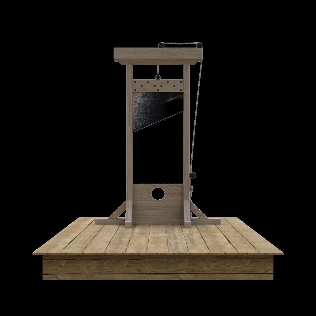 Guillotine - 3D model_4