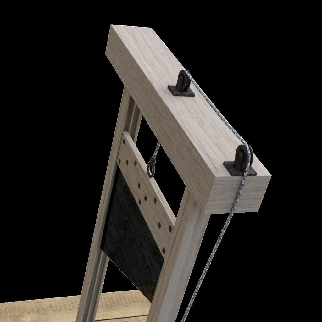 Guillotine - 3D model_7