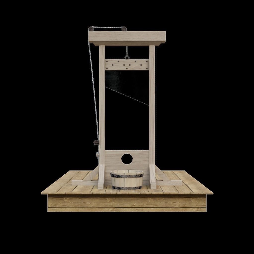 Guillotine - 3D model_6