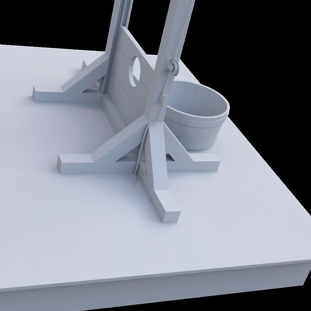 Guillotine - 3D model_10