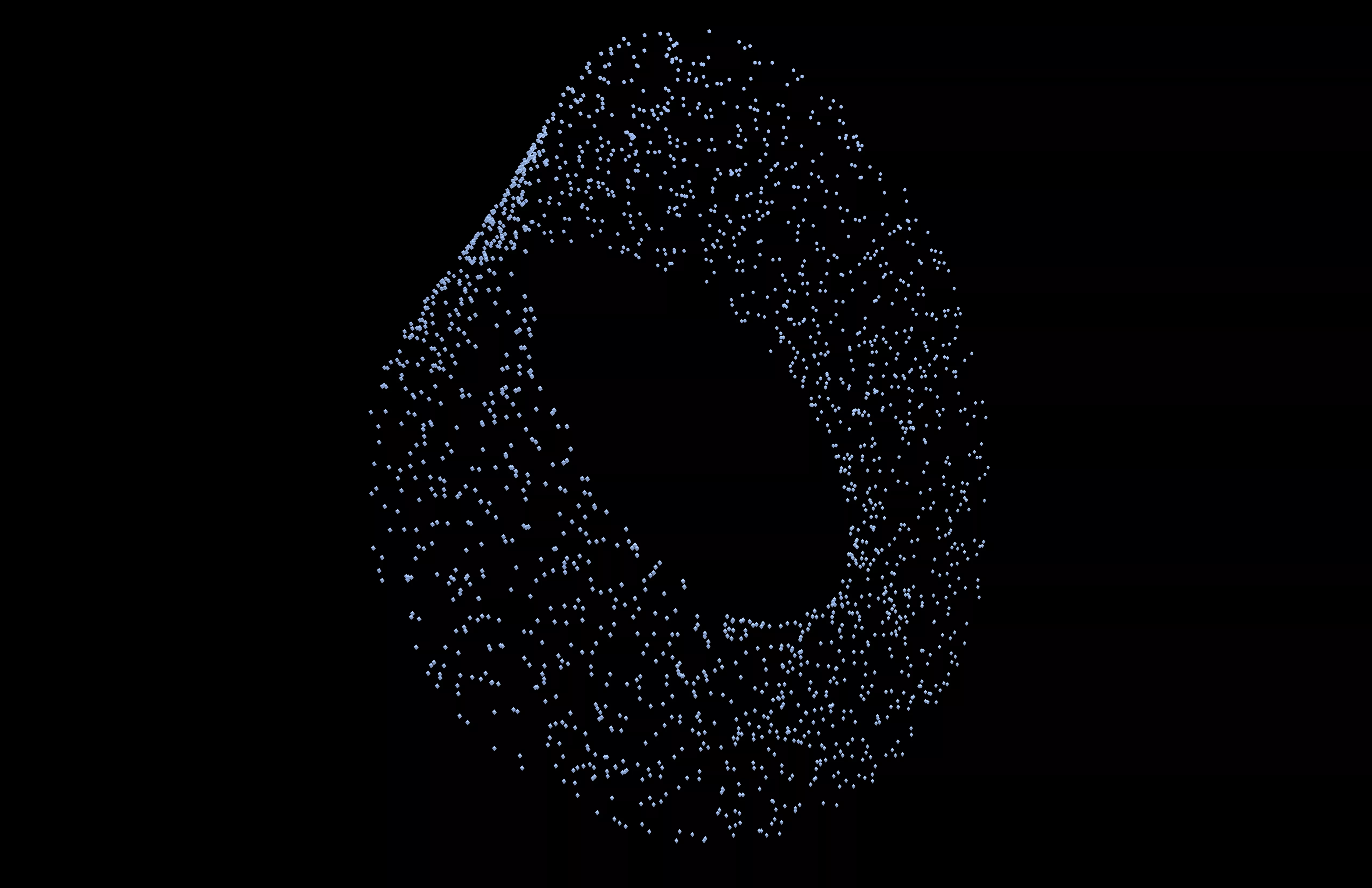 Mobius Particle Style Shape v1 001 Low-poly 3D model