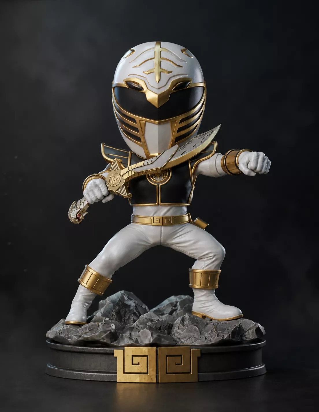 White Ranger 3D print model
