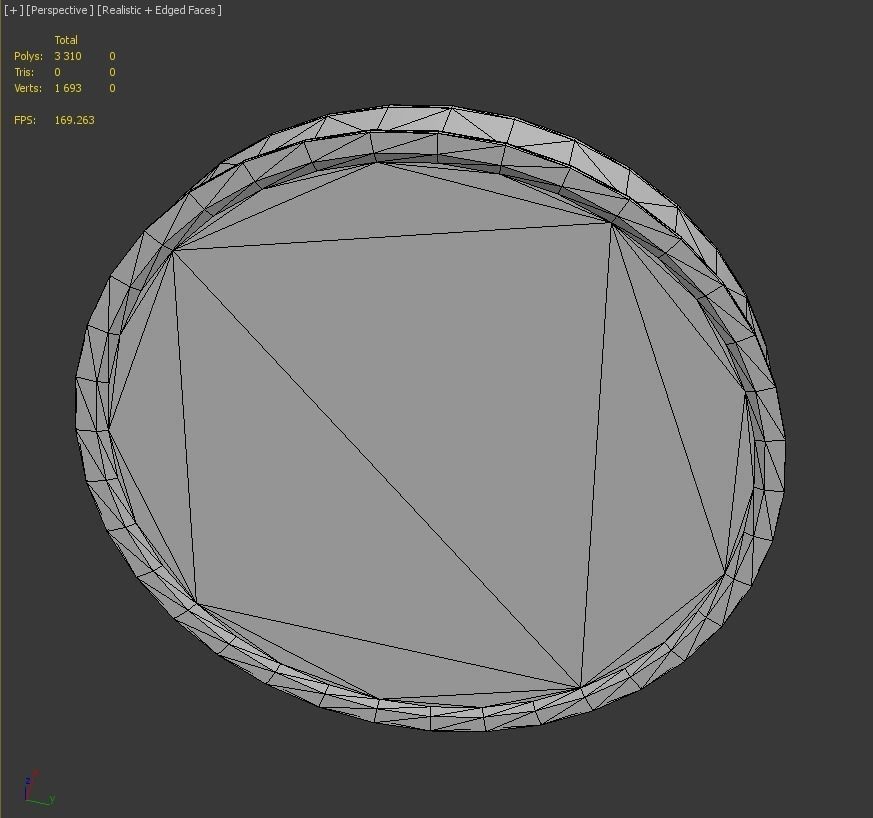 Anti-Tank Land Mine MK-7 Low-poly 3D model_6