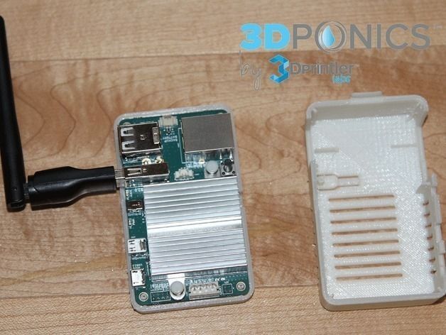 Odroid U3 Case for Internet Enabled 3Dponics Hydroponics System Free 3D print model_3