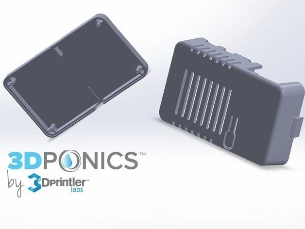 Odroid U3 Case for Internet Enabled 3Dponics Hydroponics System Free 3D print model_6