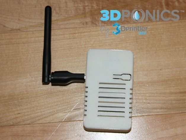 Odroid U3 Case for Internet Enabled 3Dponics Hydroponics System Free 3D print model_1