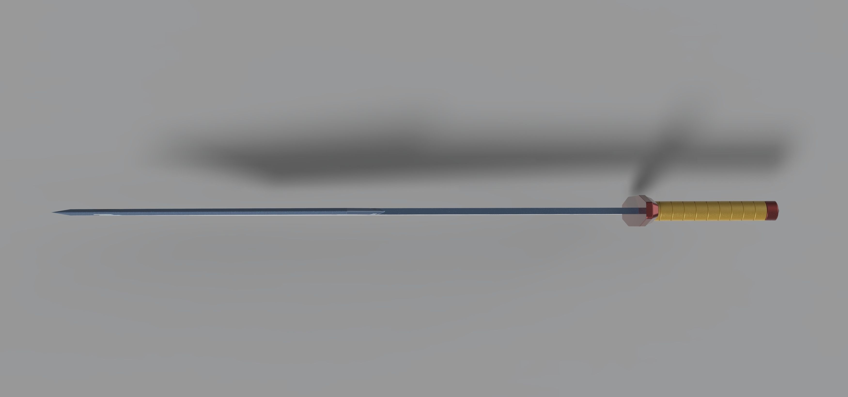 Thors second sword from Thor Ragnarok 3D model_4