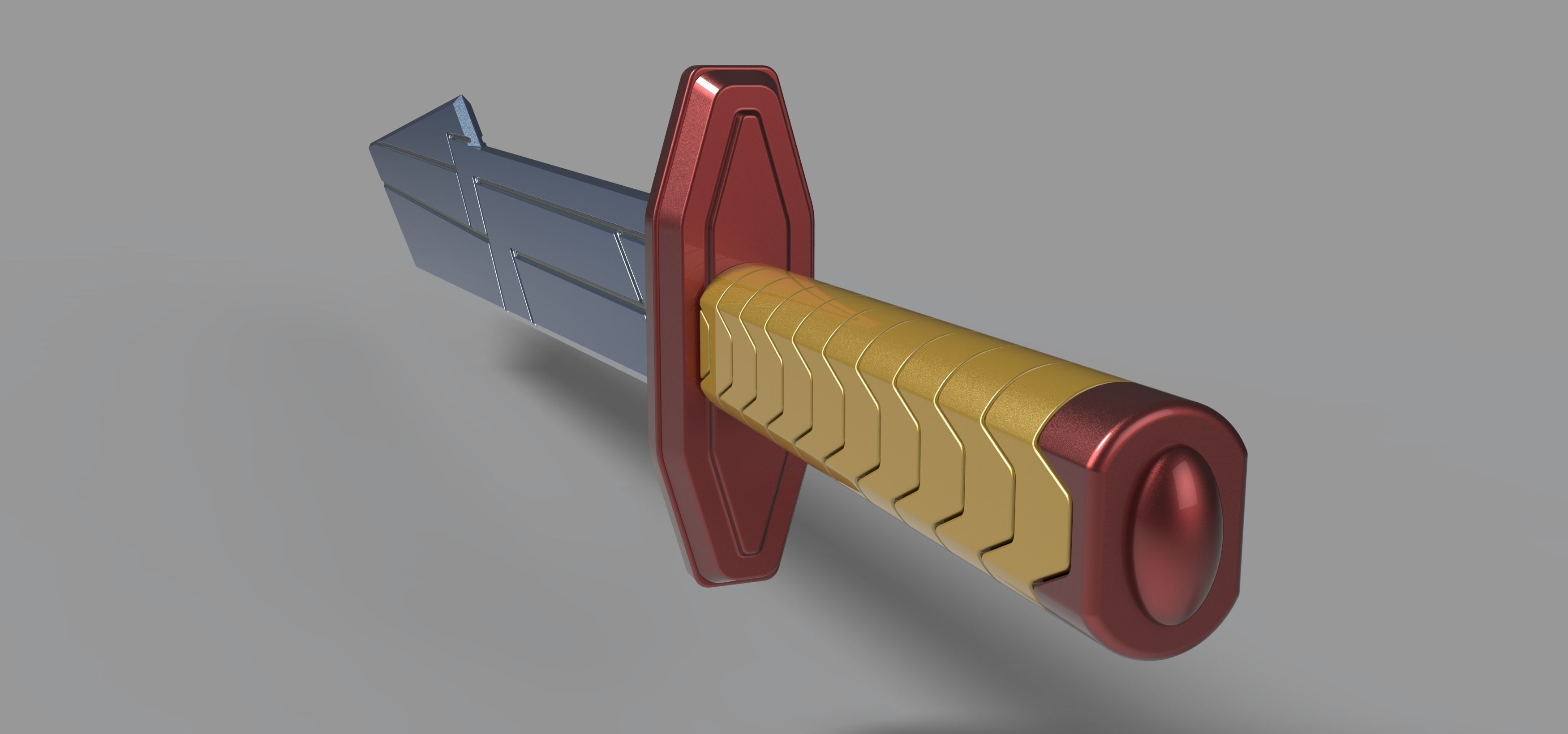 Thors second sword from Thor Ragnarok 3D model_8