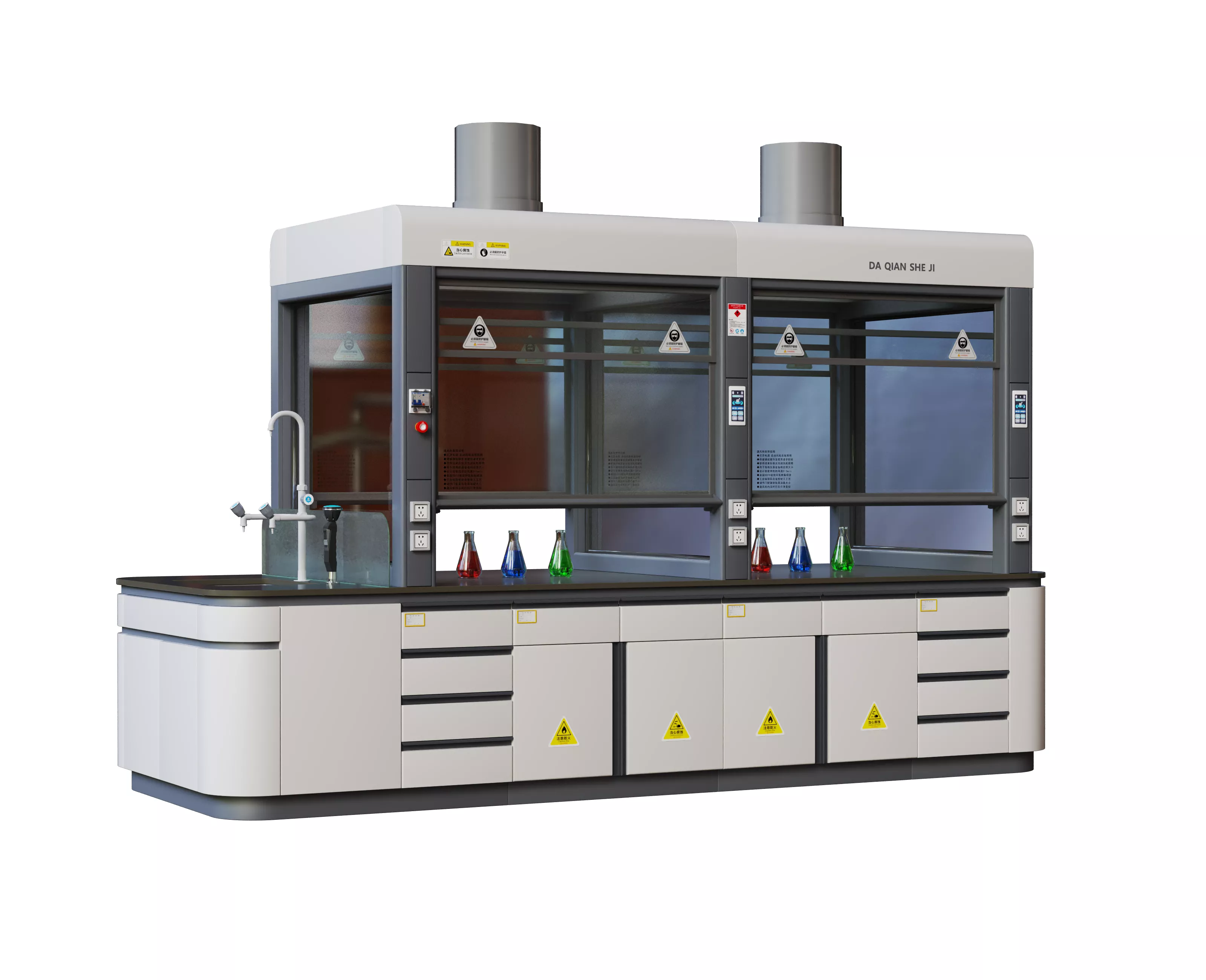 Laboratory - Workspace 3D model