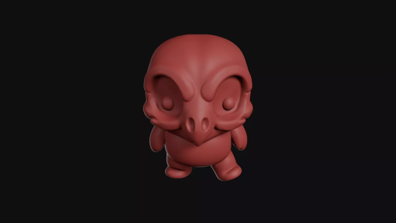 Owl Skull Masked Wanderer 3D print model