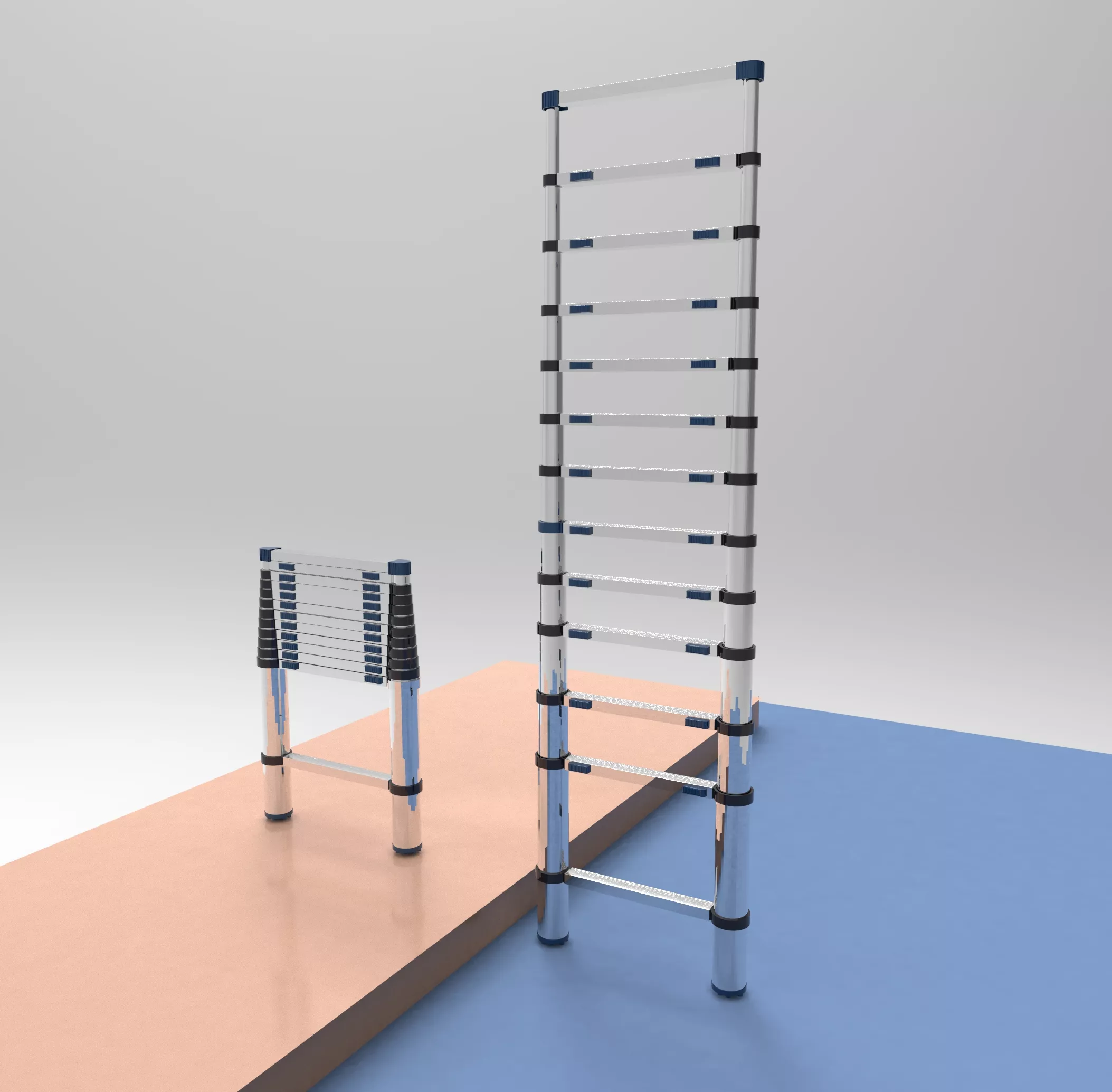 TELESCOPIC LADDER 3D MODEL 3D print model