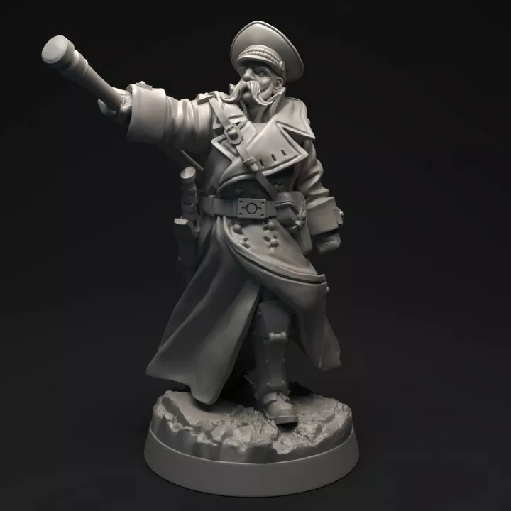 Platoon Leader Alphonse 3D print model