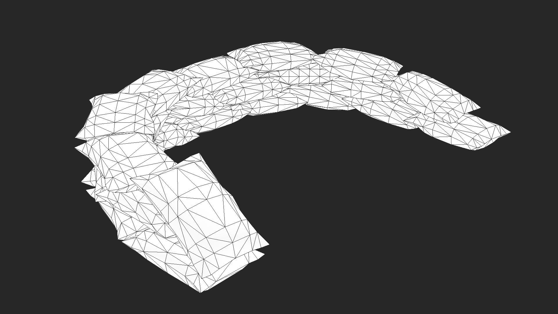 Sandbags Defense PBR Low-poly 3D model_6