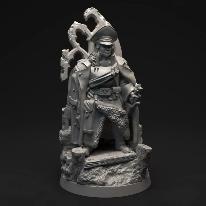 Commandant Mila 3D print model