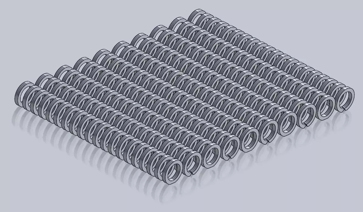 Chain Mail 6 x 18 3D print model_0