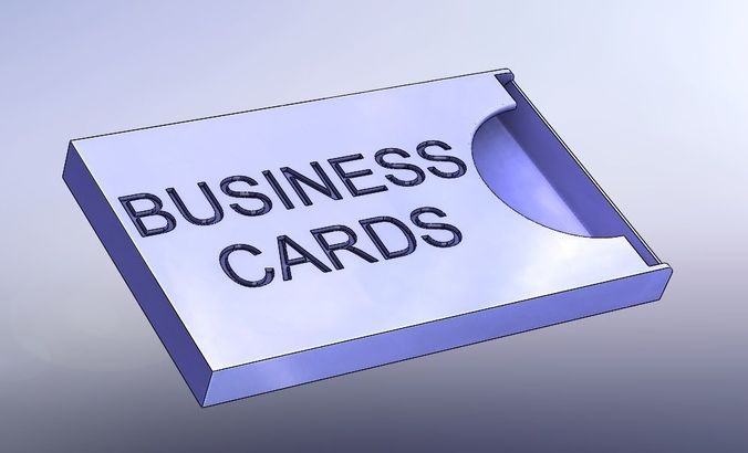 Business Card Holder 3D print model