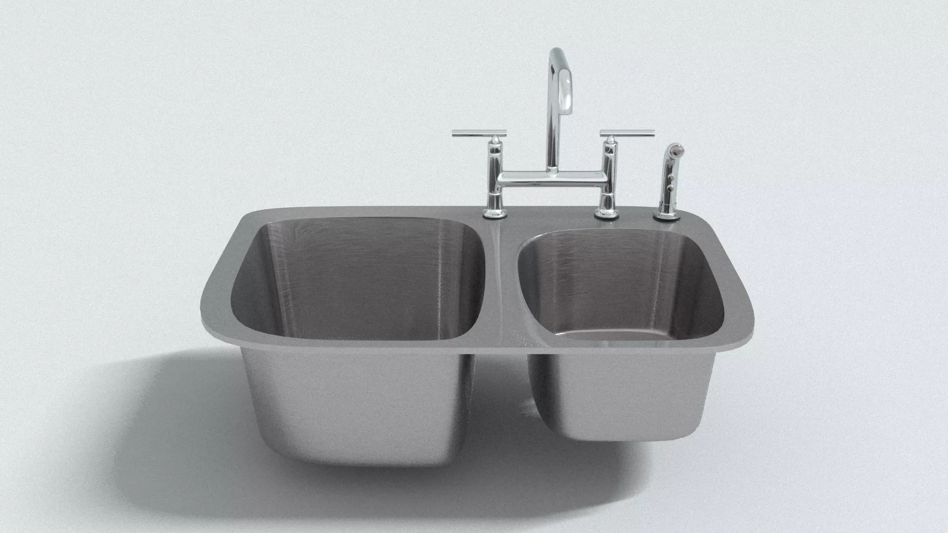 laos Faucet and Sink 3D model