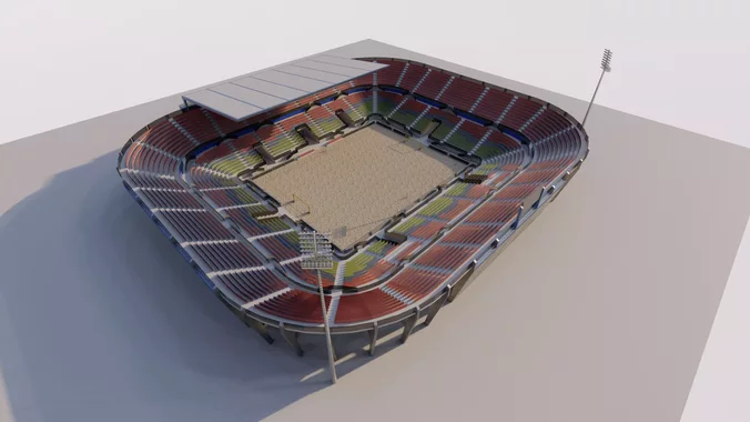 Beach Football Stadium-beach American football