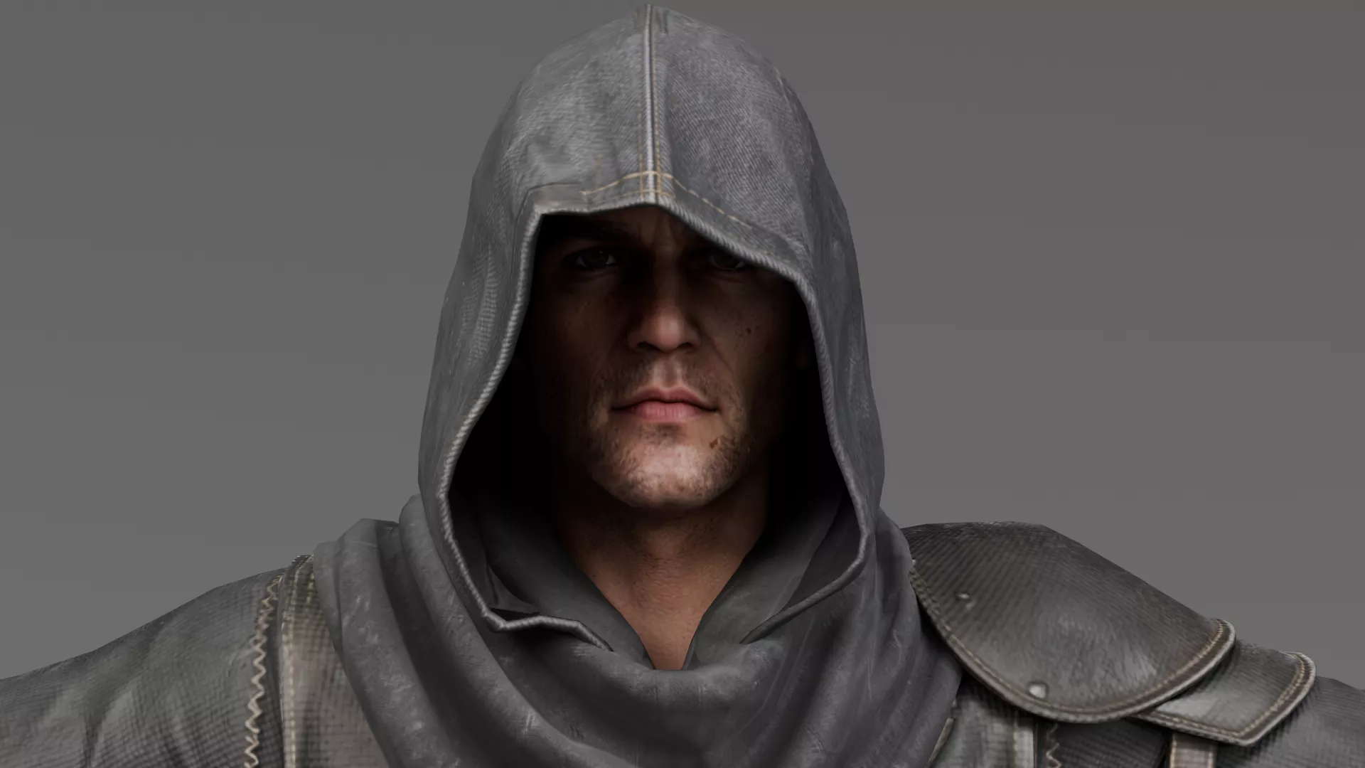 Assassin-Thief-Rogue - Rigged Low-poly 3D model