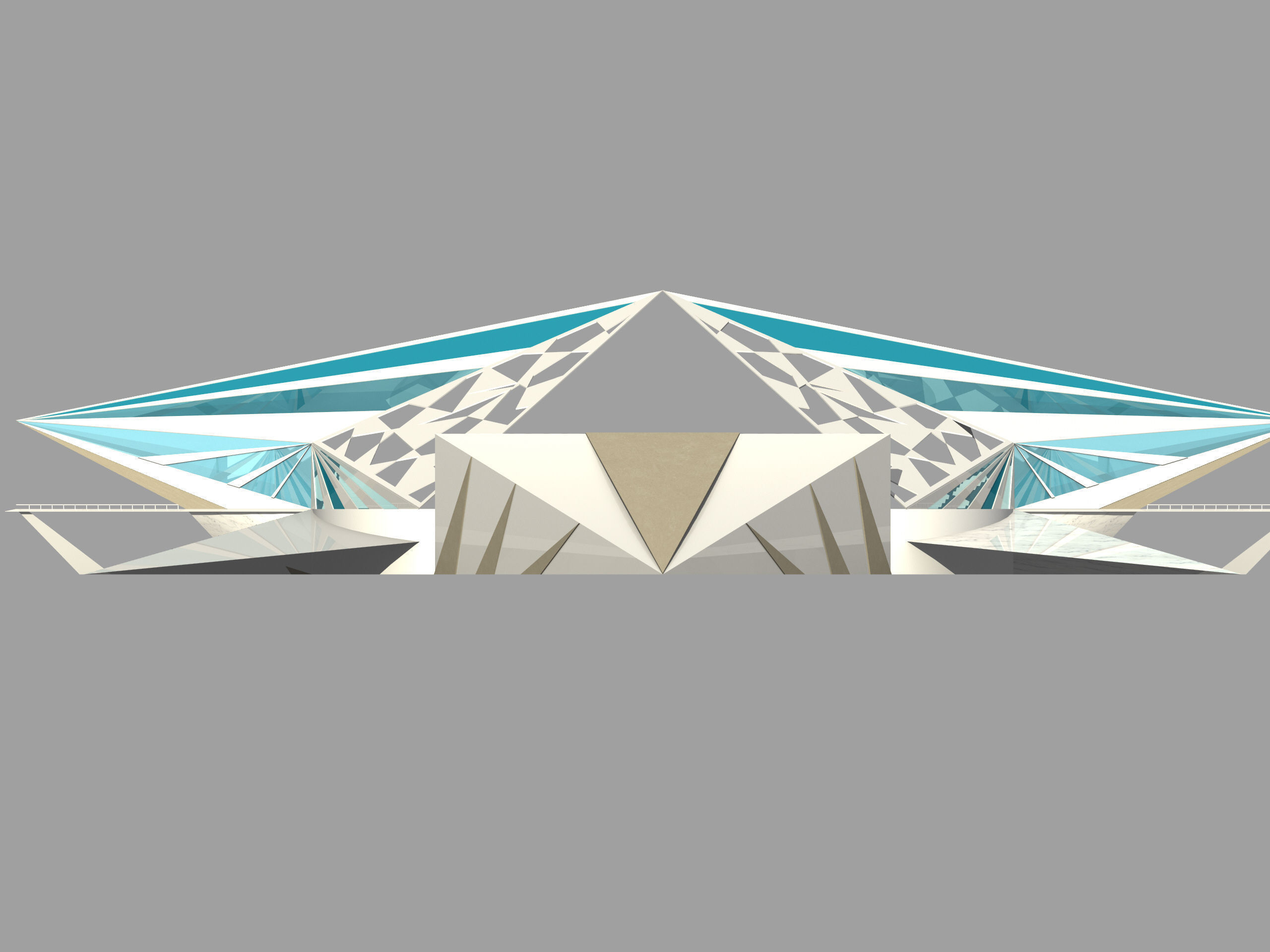 Velodrome 2114 Free low-poly 3D model_3