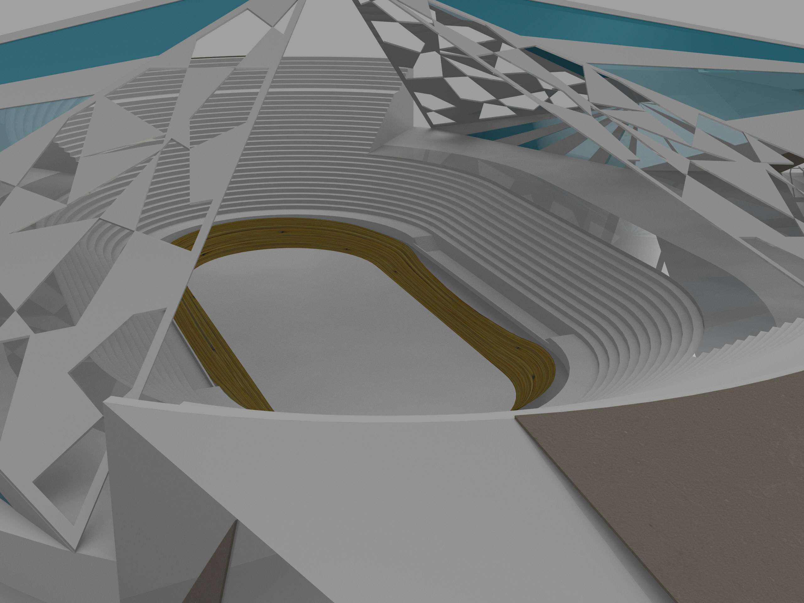 Velodrome 2114 Free low-poly 3D model_4