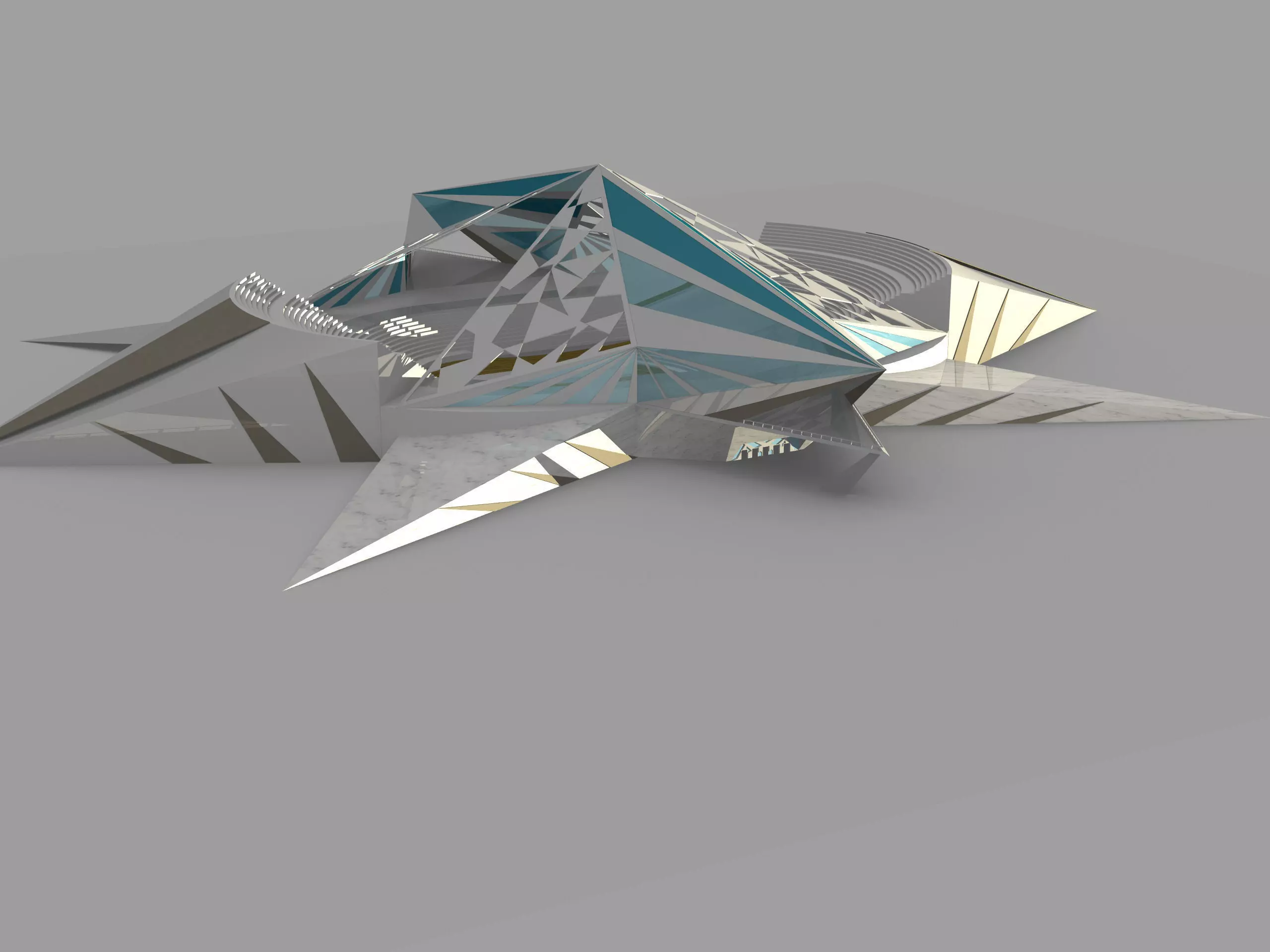 Velodrome 2114 Free low-poly 3D model_0