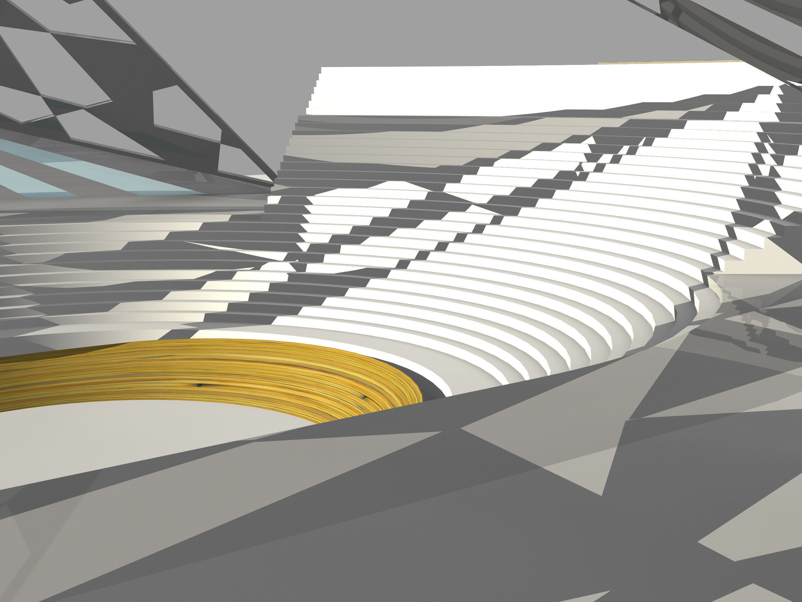 Velodrome 2114 Free low-poly 3D model_7