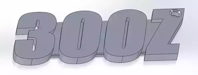 Nissan 300z Keychain