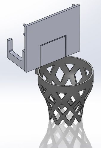 Trashcan Basketball Net 3D print model