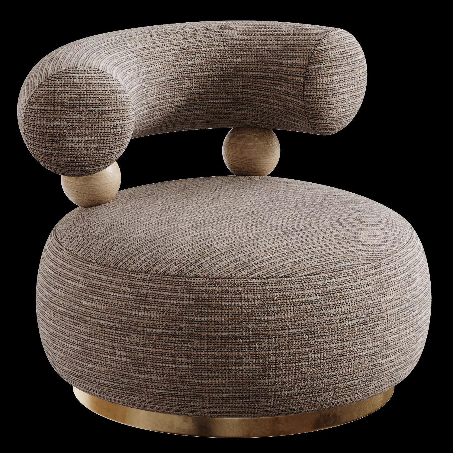 Aretha Armchair 3D model