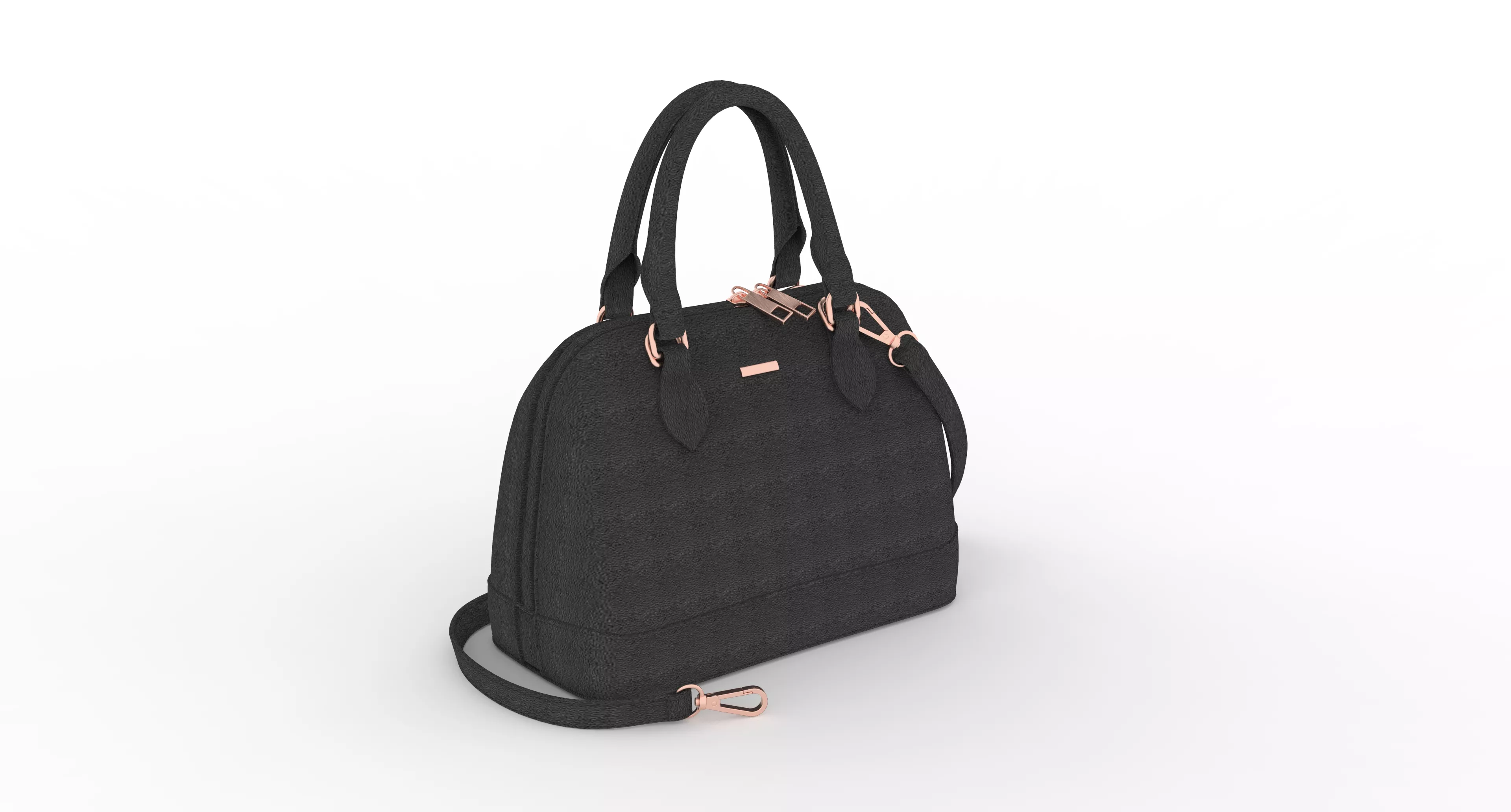 Hand bag Low-poly 3D model