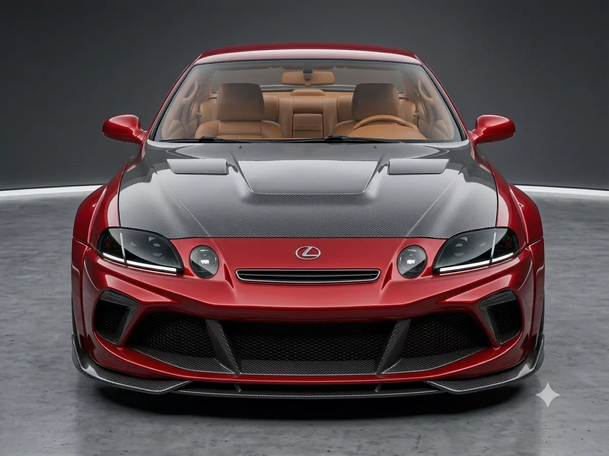 Lexus Sports Car Unique Custom Body Kit 3D print model
